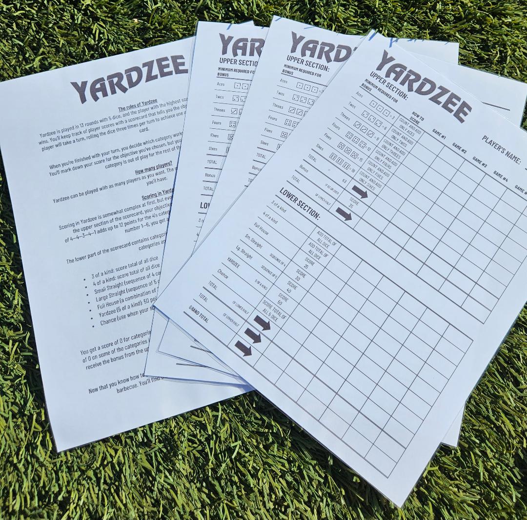 Yardzee/Farkle Set